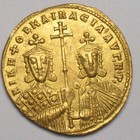 NICEPHORUS II PHOCAS&BASIL II 962 969 GOLD HISTAMENON NOMISMA 4.43g/22mm RRR C98