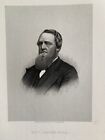 Joseph Cook , Harvard, Clergyman, philosophical lecturer Original Lg Engr. 1888