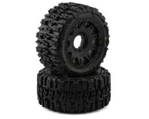 Pro-Line Trencher 5.7" Pre-Mounted Tires w/Raid Wheel (Black) w/24mm Hex - Picture 1 of 5