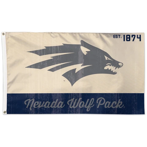 WinCraft Nevada Wolf Pack 3' x 5' One-Sided Flag Cover
