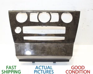 08-10 BMW 650I DASH A/C CLIMATE HEAT CONTROL SWITCH TRIM PANEL 9111053 OEM - Picture 1 of 5