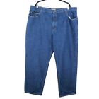 Ll Bean Men's Double L Jeans Relaxed Fit Straight Leg Cotton Dark Wash 46X32