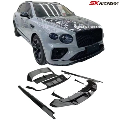 FORGE CARBON BODY KIT For BENTLEY BENTAYGA FRONT LIP REAR DIFFUSER TRUNK SPOLER - Image 1 of 4