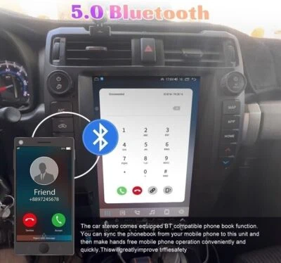 15.6'' Car Stereo Radio Android Navigation 8+256GB For Toyota 4Runner 2010-2023 - Image 1 of 4