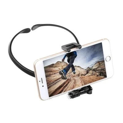 Phone Neck Holder Mount Bracket Hands Free Phone Stand for All Smartphone - Image 1 of 4
