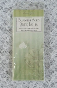 Business Card Thank You Notes With Envelopes, 15 Count, New Sealed  9" x 4" - Picture 1 of 4
