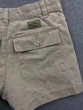 Vintage Old Navy Juniors' Size 1 w25 Beige Flap Pocket Chino Shorts