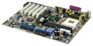 Asus A7V Socket 462 VIA KT133 3x SDRAM 5x PCI AGP AMR ATX - Picture 1 of 2