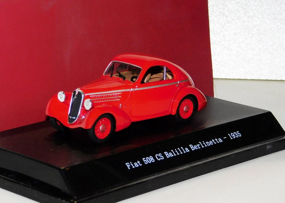 FIAT 508 CS BALILLA BERLINETTA 1935 ROJO STARLINE 1/43 Foto 1 de 1