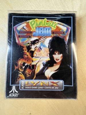 Atari Lynx Pinball Jam Video Game - Elvira CIB NOS New - Sealed - Image 1 of 4