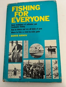 Angeln für alle von Boris Arnov 1970 Erstausgabe HC/DJ - Bild 1 von 6