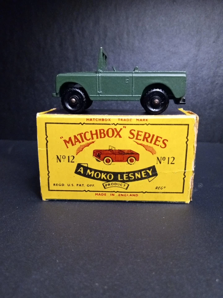 Matchbox 12B Land Rover 1959 VN/MINT  Original B5 Box - Image 1 of 4
