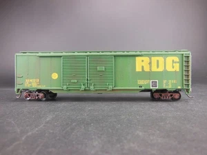 HO SCALE WEATHRED CUSTOM DECORATED RDG 11823 READING 50' BOX CAR - Picture 1 of 4