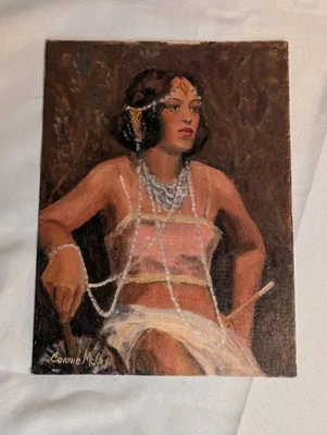 CONNIE MCCOY 绘画 加利福尼亚州印象派 PORTRAIT 女士上市艺术家  — 第 1/4 张图片