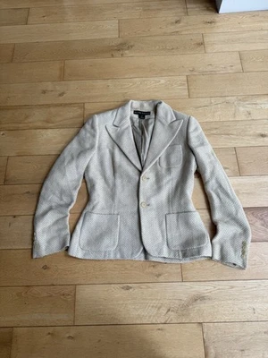Ralph Lauren Beige Herringbone Blazer Women’s Size 6 / Extra Small / XS - Image 1 of 4