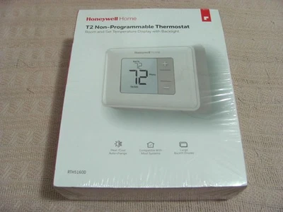 HONEYWELL T2 / RTH5160D1003 PROGRAMMABLE HEAT / COOL THERMOSTAT NEW - Image 1 of 4