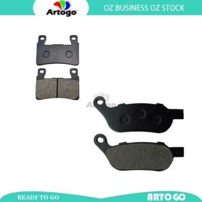 Front+Rear Brake Pads For Harley-Davidson Softail FLSTFB Fat Boy LO 2015-2017 - Image 1 of 3