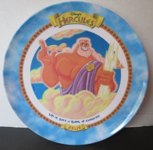 1997 McDonald's Melamine 9.5" Collectors Plate - Disney's Hercules - Zeus - Picture 1 of 5