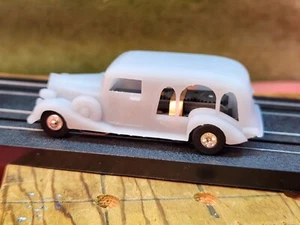 TJET - 1937 Packard Hearse Body Only- Unfinished - Extended Front Axle Design - Picture 1 of 11