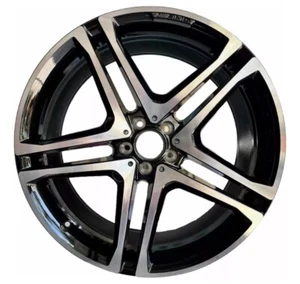 FACTORY OEM 22" X 10" MERCEDES-BENZ GLE43 GLE450 AMG FRONT WHEEL RIM BLACK - Picture 1 of 2