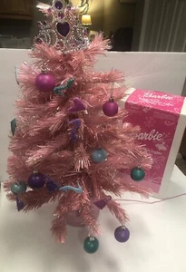 Tiara de fibra óptica vintage Avon 2002 Barbie rosa luces centelleantes árbol LEER - Imagen 1 de 19