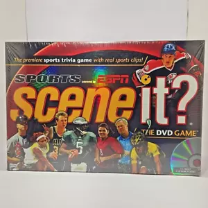 Scene It Sports Trivia DVD Game ESPN Seal Screenlife 2005 New - Picture 1 of 7