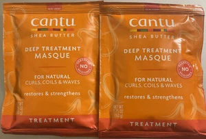 4 X Cantu Shea Butter Deep Treatment Masque for Natural Hair 1.75oz Lot Of 4 - Picture 1 of 2