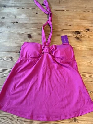 Lascana Triangle Tankini Top Pink  Fuchsia 36 A B Z Mixkini  LKZ 49682  Neu! - Bild 1 von 4