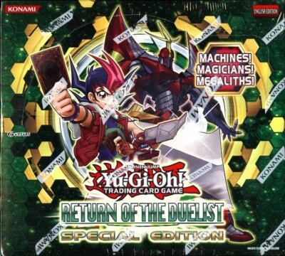 YUGIOH RETURN OF THE DUELIST SPECIAL EDITION BOX BLOWOUT CARDS - Image 1 of 2