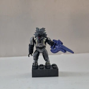 HALO MEGA BLOKS SILVER COVENANT JACKAL SKIRMISHER MINIFIGUR 96981 SPADE VS - Bild 1 von 7