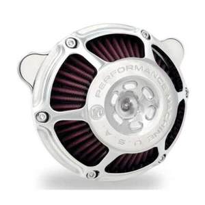 Performance Machine Motorcycle MAX HP Air Cleaner Kit Chrome For 18-22 Softail - Picture 1 of 1