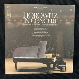 VLADIMIR HOROWITZ piano - IN CONCERT Carnegie Hall 1966 - COLUMBIA ST 2LP - Picture 1 of 8