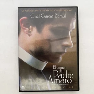 El Crimen Del Padre Amaro (DVD, 2003) Spanish Language Film Movie - Imagen 1 de 3