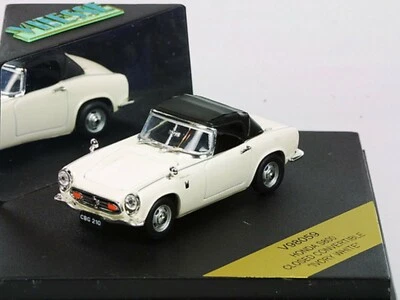 WOW EXTREMELY RARE Honda S800 Soft Top 70HP 1966 Ivory White 1:43 Vitesse-DISM - Image 1 of 3