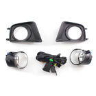 Black Complete FOG LIGHT KIT for 12-15 TOYOTA TACOMA with Switch Wiring & Cover