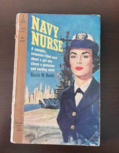 PB  Navy Nurse Romance Suspense by Rosie M. Banks  VINTAGE 1960 1st Printing - Picture 1 of 5