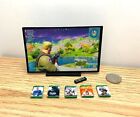 MASSGESCHNEIDERTE Miniatur-Gamer TV + Xbox One Spiele/Puppenhaus Zubehör