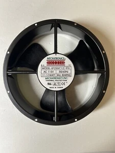 UF25GC12 MECCATRONICA VENTOLA ASSIALE TERMICA PROTETTA 115VAC 31/33W 60Hz - Foto 1 di 3
