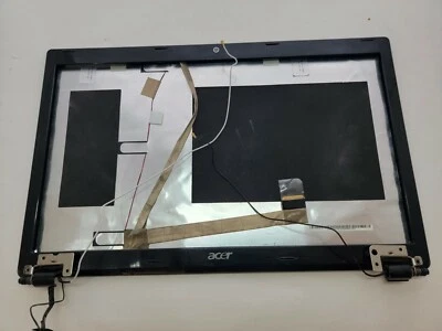 ACER ASPIRE 7741Z MS2309 604HN15011 SCREEN BACK COVER / BEZEL / WEBCAM / HINGES  - Image 1 of 4