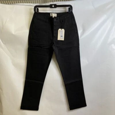 CURRENT/ELLIOTT The Captain Pants Women's Size 27 Black CW1016ID2 - Image 1 of 4