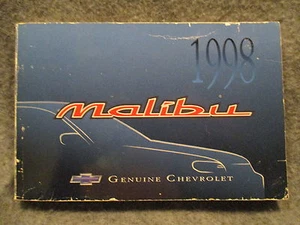 1998 Chevy Chevrolet Malibu Manual del usuario Guía del usuario Libro de referencia 6734 - Imagen 1 de 3