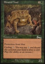 Bloated Toad Urza's Legacy 2x - Lightly Played, English MTG Magic