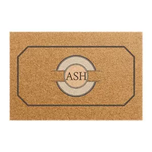 Personalized Family Doormat - Rustic Welcome Mat, Entryway Decor, Housewarming - Picture 1 of 5