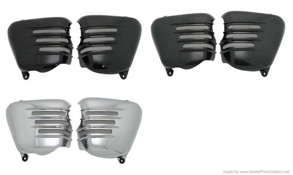 电池侧盖 L&R 适用于 Triumph Scrambler T900 Bonneville T100 06-14 — 第 1/4 张图片