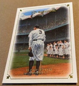 BABE RUTH HOF 2007 UPPER DECK MASTERPIECES  Card #2 NM-MT Condition