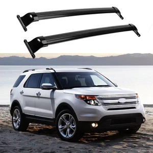 Barra transversal para riel de techo 2 piezas barras transversales para Ford-Explorer-2011 2012-2015 - Imagen 1 de 8