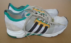 Adidas EQT Cushion 93 Primeknit Schuhe S79113 Weiß Gelb Herren Größe 12 Selten - Bild 1 von 7