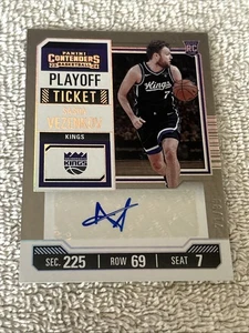 Sasha Vezenkov Contenders Playoff Ticket Autograph #150 Rookie Card RC Auto /99 - Bild 1 von 2