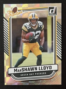 MarShawn Lloyd 2024 Donruss NFL The Rookies #TR-13 Rookie Card Green Bay Packers - Bild 1 von 2