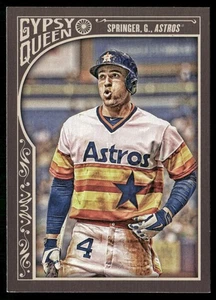 2015 TOPPS GYPSY QUEEN GEORGE SPRINGER HOUSTON ASTROS #183 - Picture 1 of 2